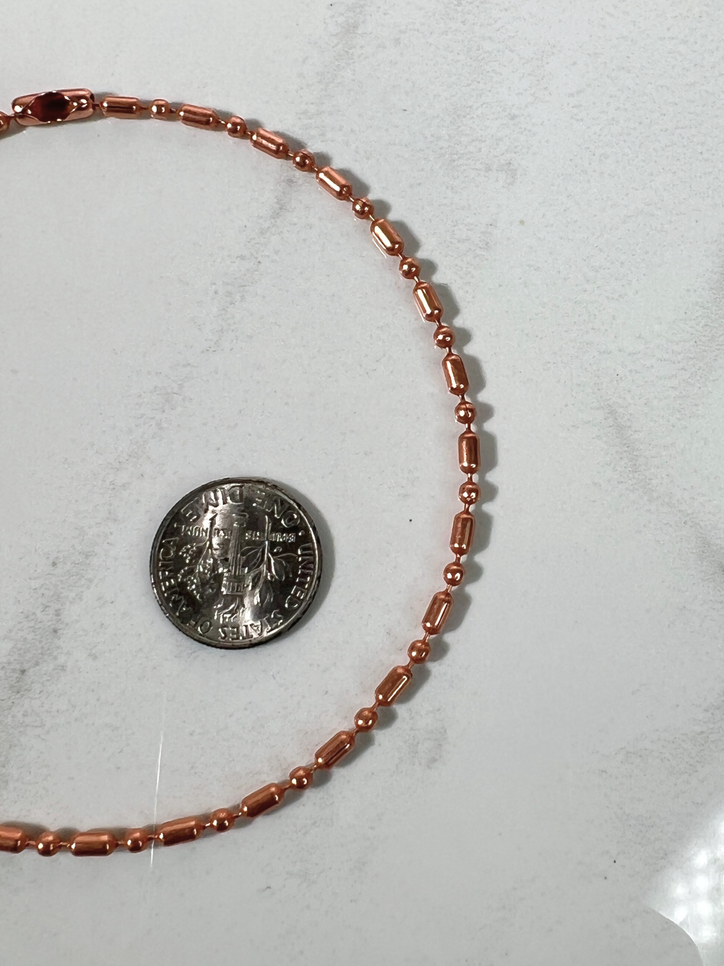COPPER ANKLET CHAIN