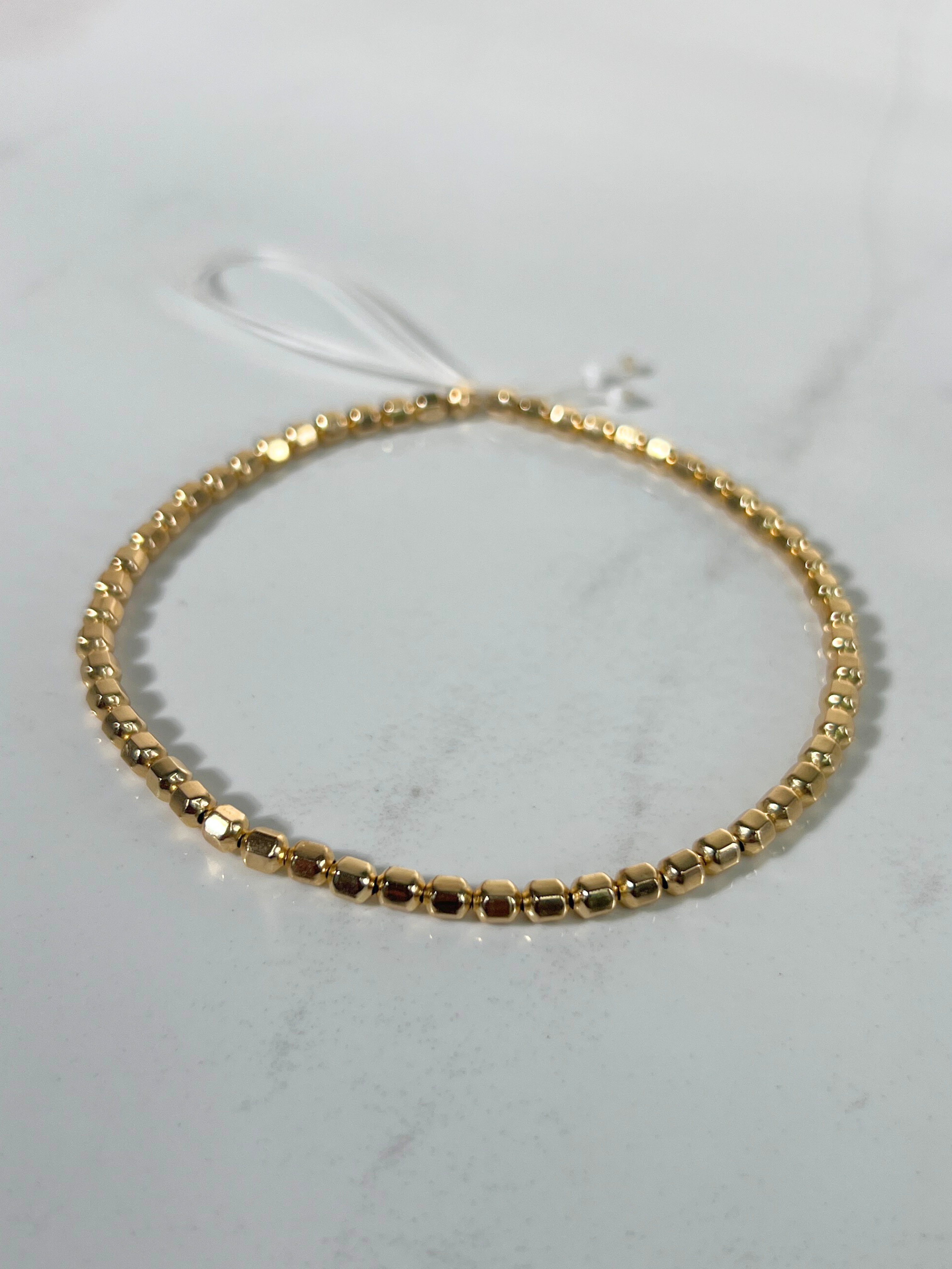 14K GOLD ANKLET